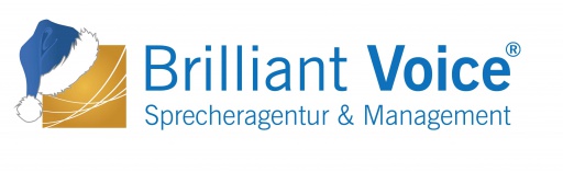 BrilliantVoice Logo RGB Xmas blau